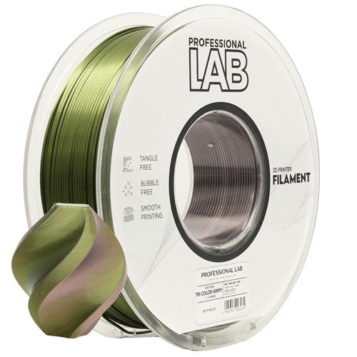 Silk PLA Tri Color | Professional Lab