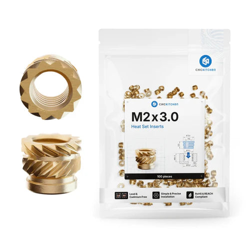 Gänginsats M2x3.0 - 100 st