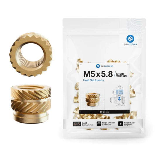 Gänginsats M5x5.8 (Korta) - 50 st