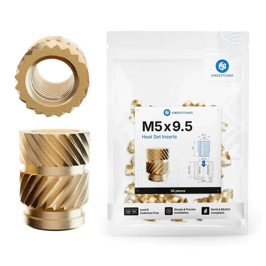 Gänginsats M5x9.5 - 50 st