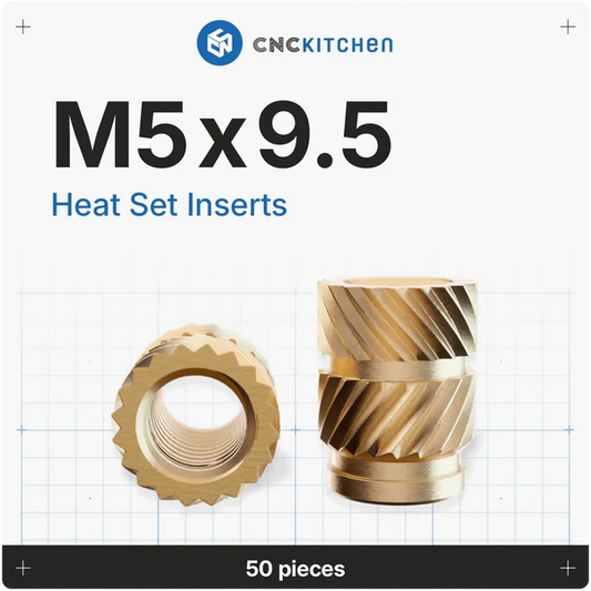 Gänginsats M5x9.5 - 50 st