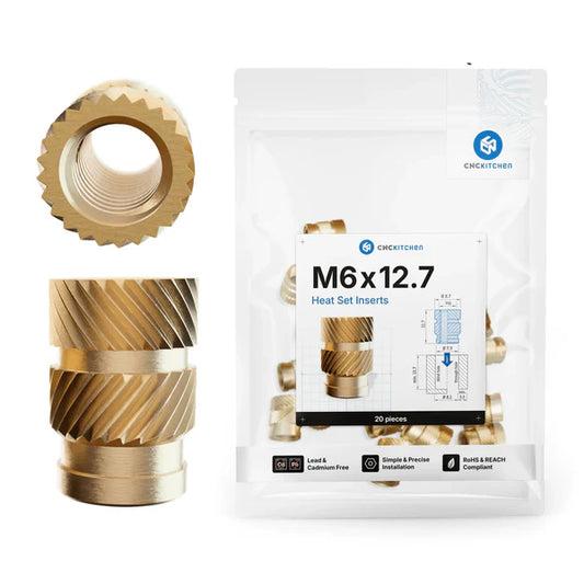 Gänginsats M6x12.7 - 20st