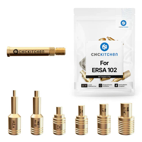 Lödspetsar SET kompatibla med Ersa Adapter 102