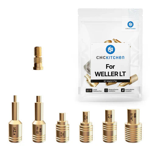 Lödspetsar SET kompatibla med Weller LT