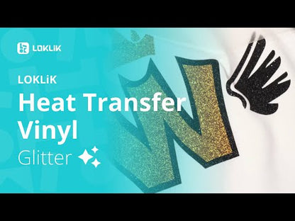 LOKLiK Heat Transfer Vinyl Glitter