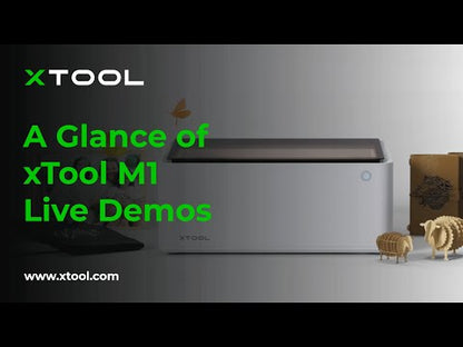xTool M1 10W - Desktop Hybrid Laser & Blade Cutting Machine