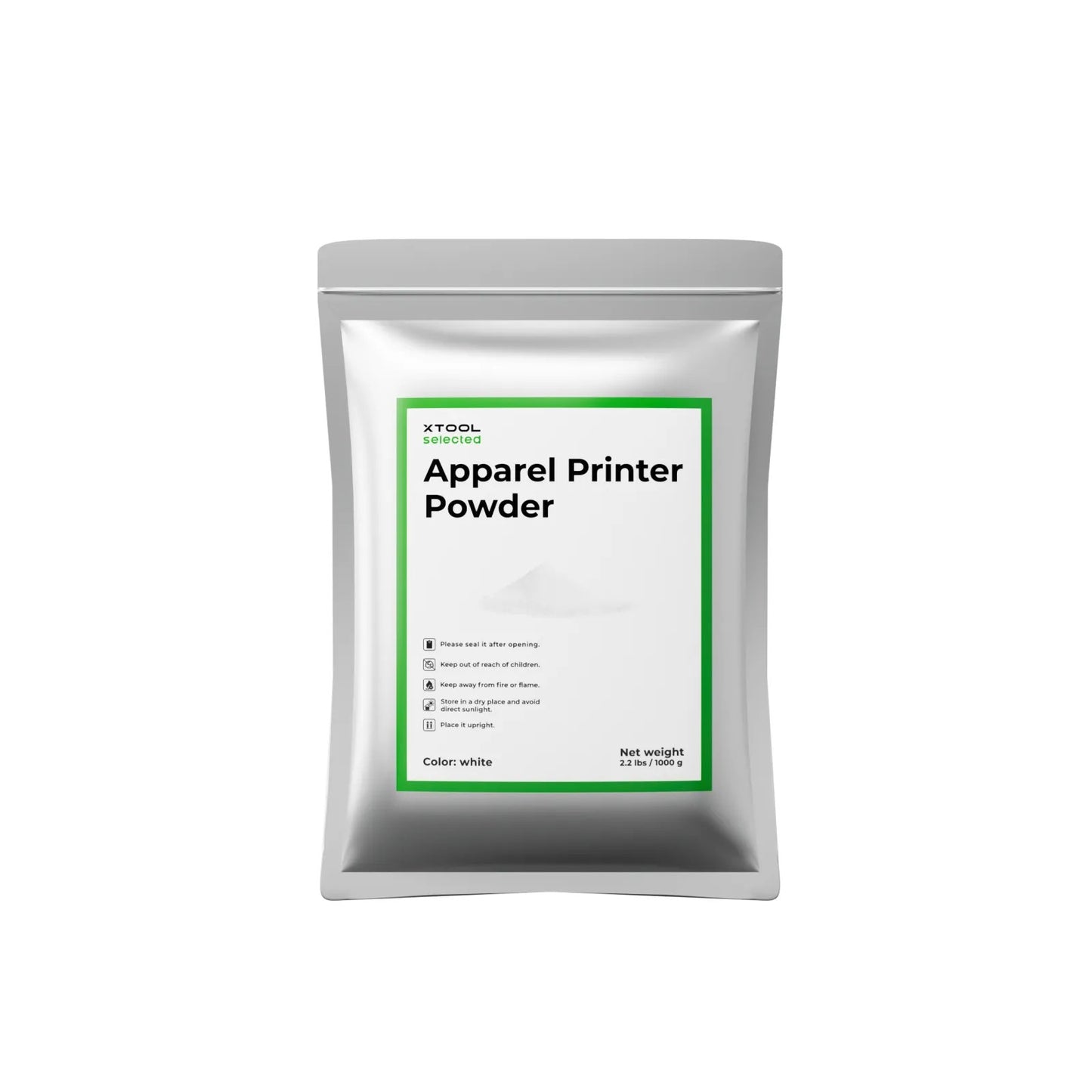 xTool Selected Apparel Printer Powder(1 kg)