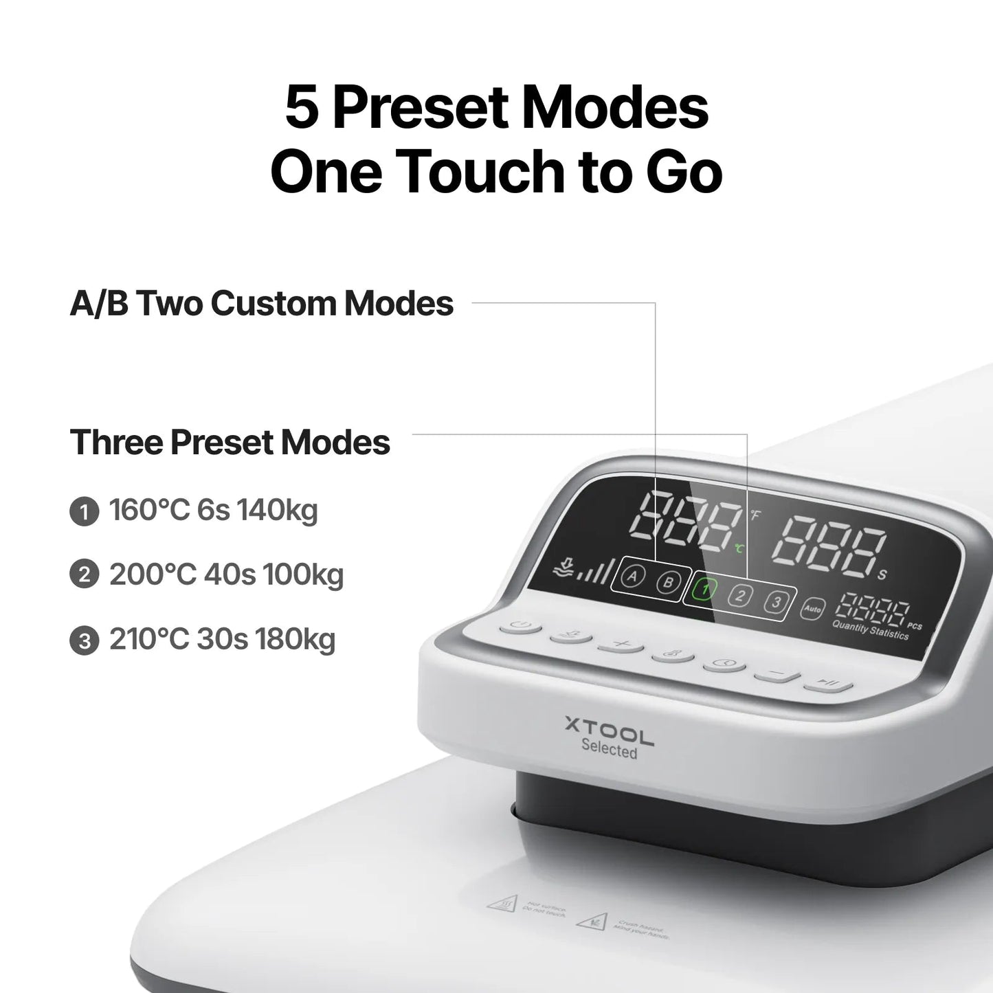 xTool Selected HP2 Auto Heat Press